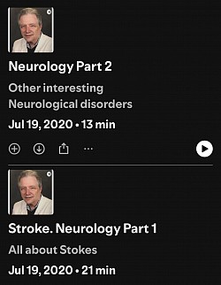 Neurology podcast . Stroke podcast