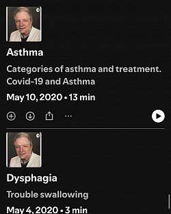 Asthma. Dysphagia