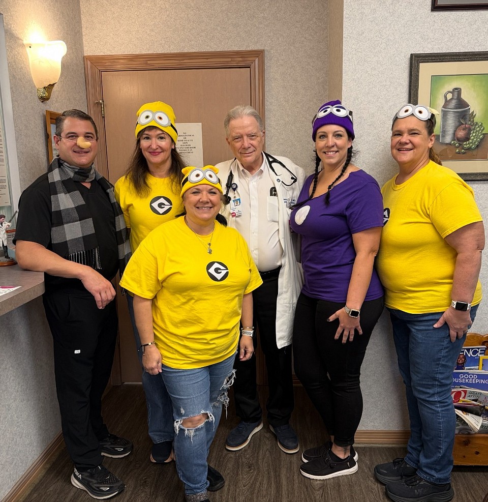 Halloween with the Dr Gaber team